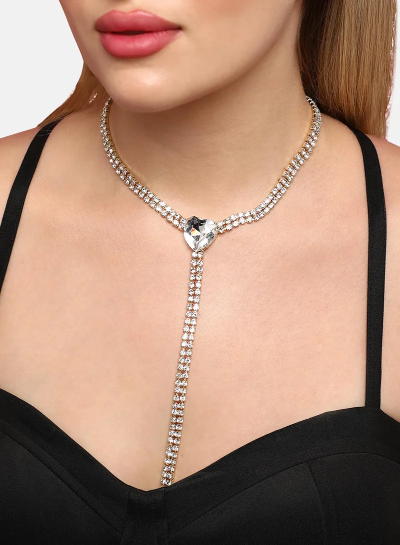 SOHI Ethereal Tranquility Artificial Necklace Jewellery