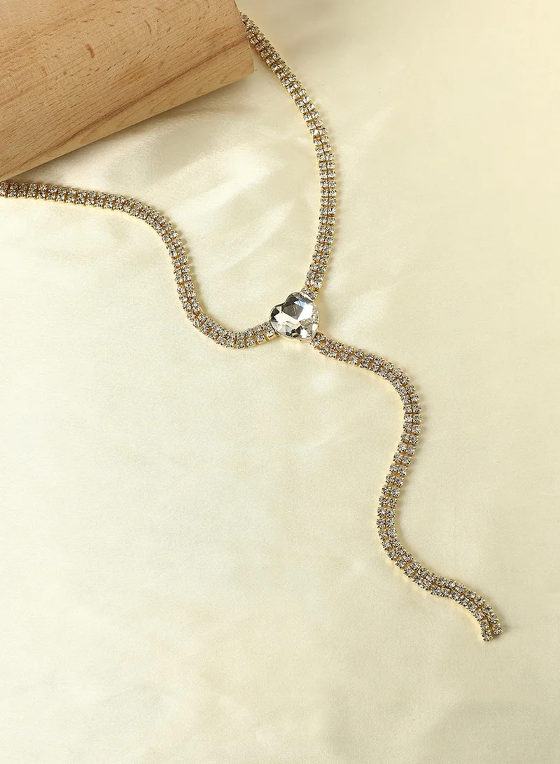 SOHI Ethereal Tranquility Artificial Necklace Jewellery