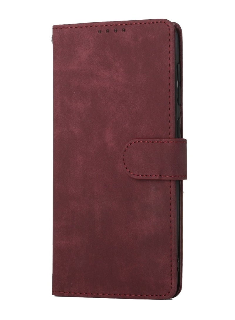 Loquat Suitable For IPhone Card Slot Wallet Flap Leather Case  - Image 1