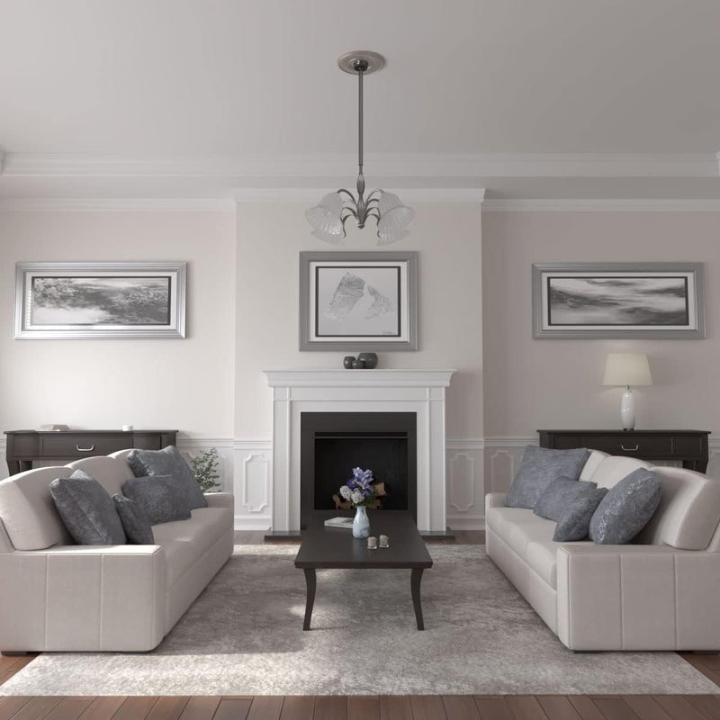 Ekena Millwork Berkshire Ceiling Medallion, Pearl White - Image 3