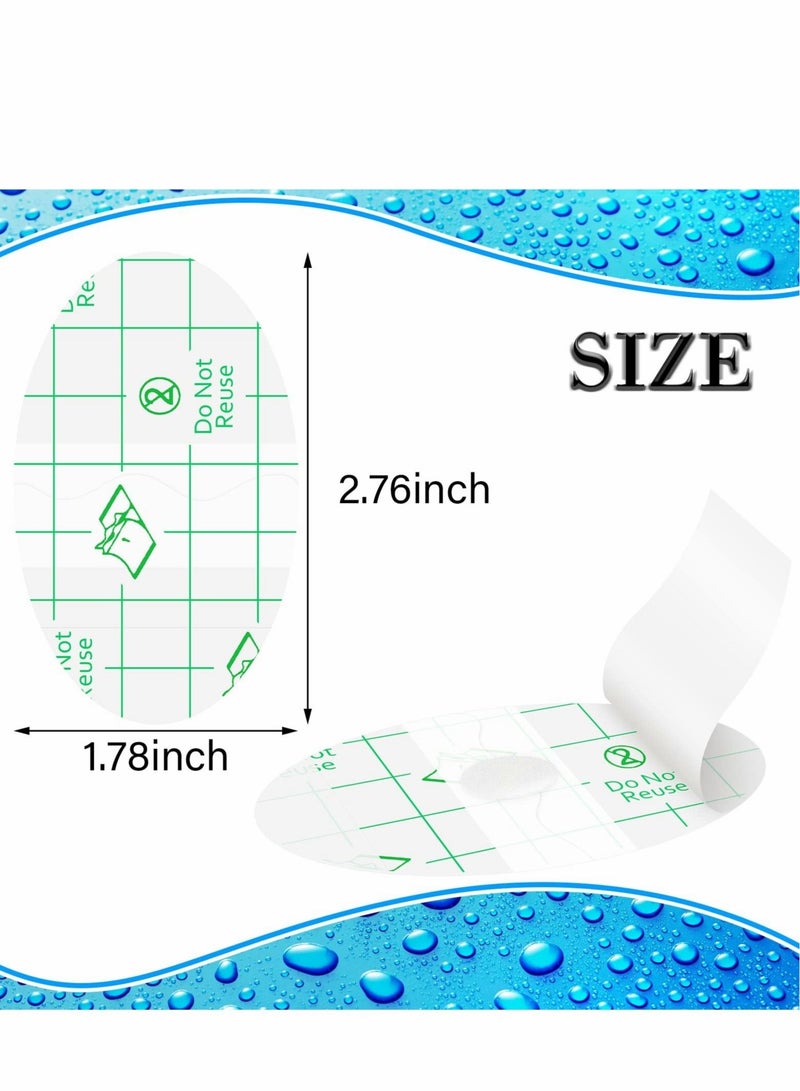 Captaintech Waterproof Ear Stickers, Baby Waterproof Ear Protector, Newborn Ear Protection for Swimming Showering Surfing Snorkeling and Other Water Sports, Suitable for Adults and Children - Image 2