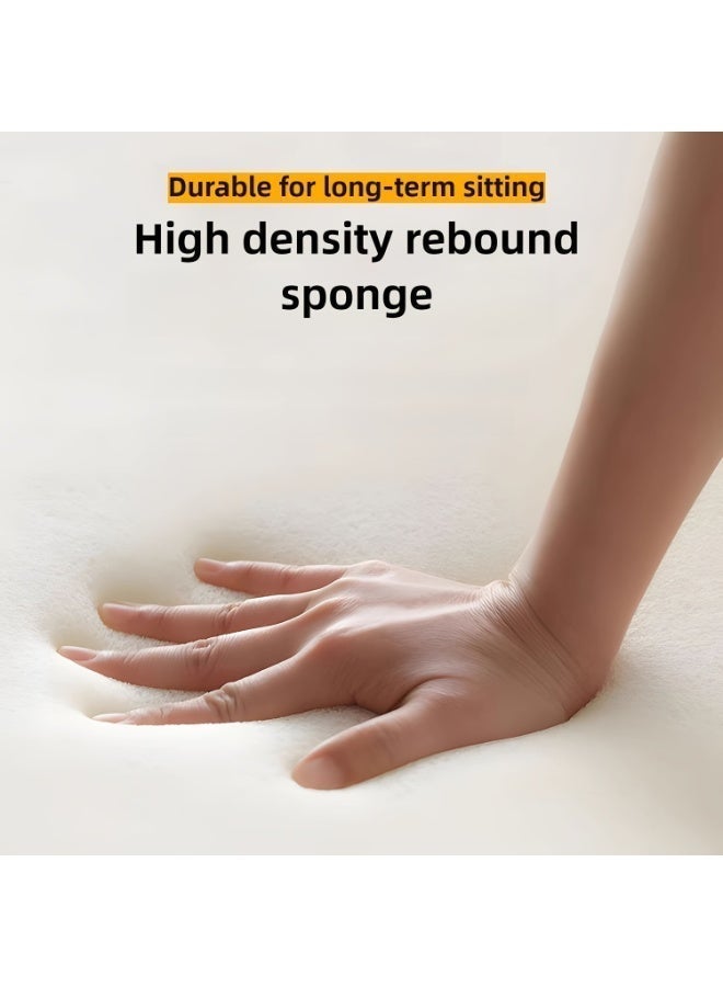 This comfortable, adjustable, foldable, multi-angle upholstered floor chair is perfect for adults and children playing video games, reading, and watching movies. - Image 4