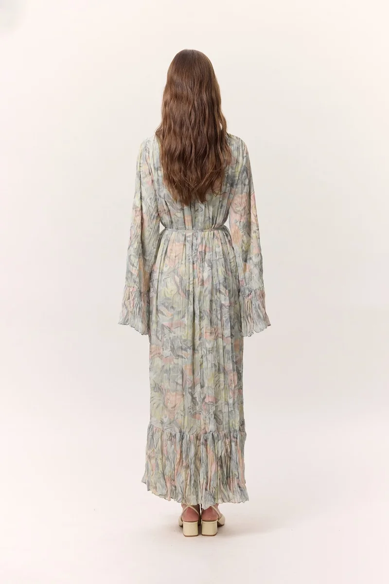 Manuka Floral Chiffon Dress