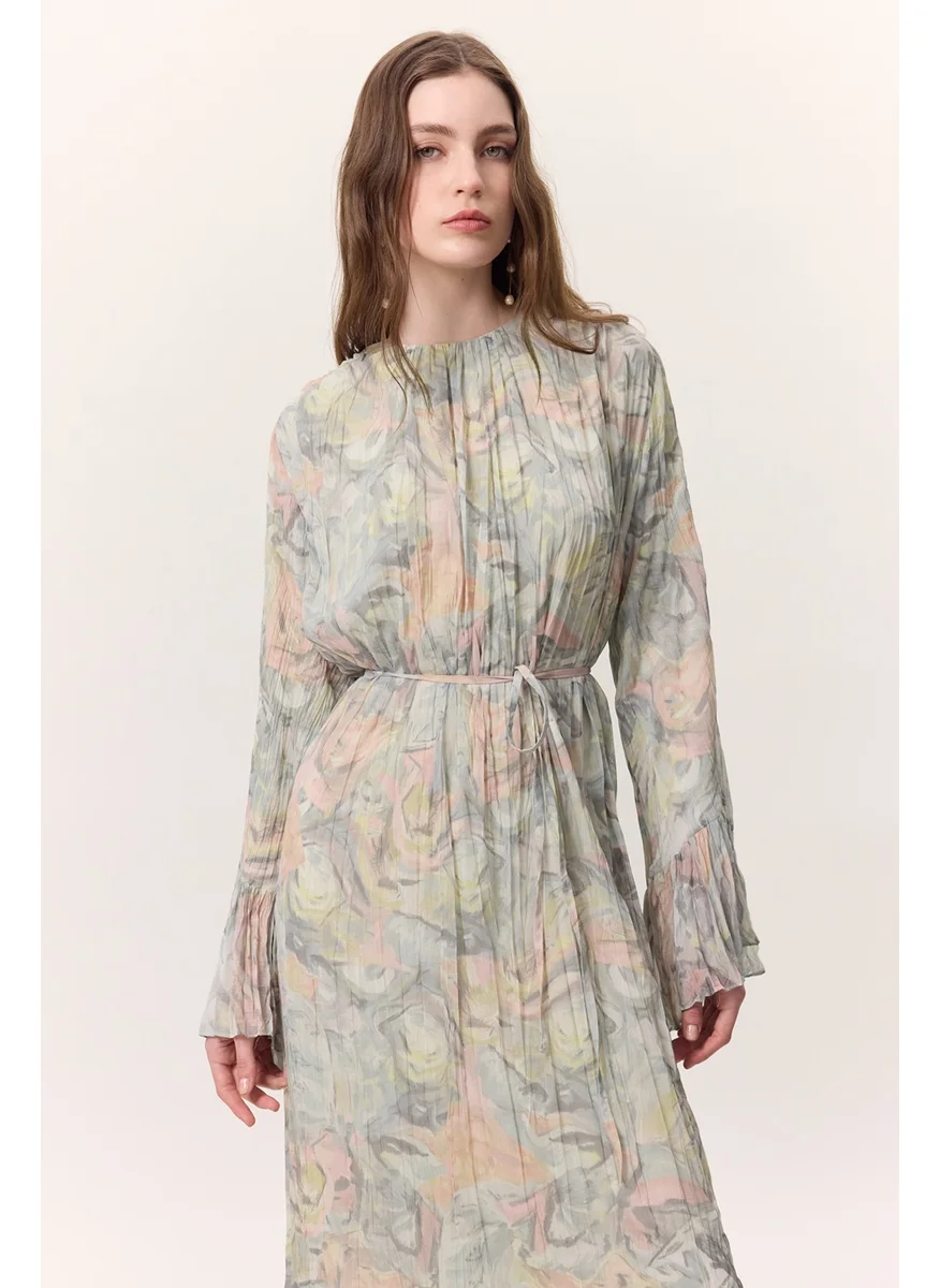 Manuka Floral Chiffon Dress