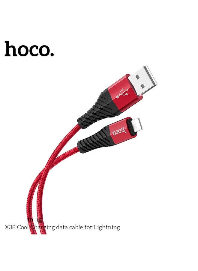 hoco. X38 Cool Charging data cable for iP  - Image 2