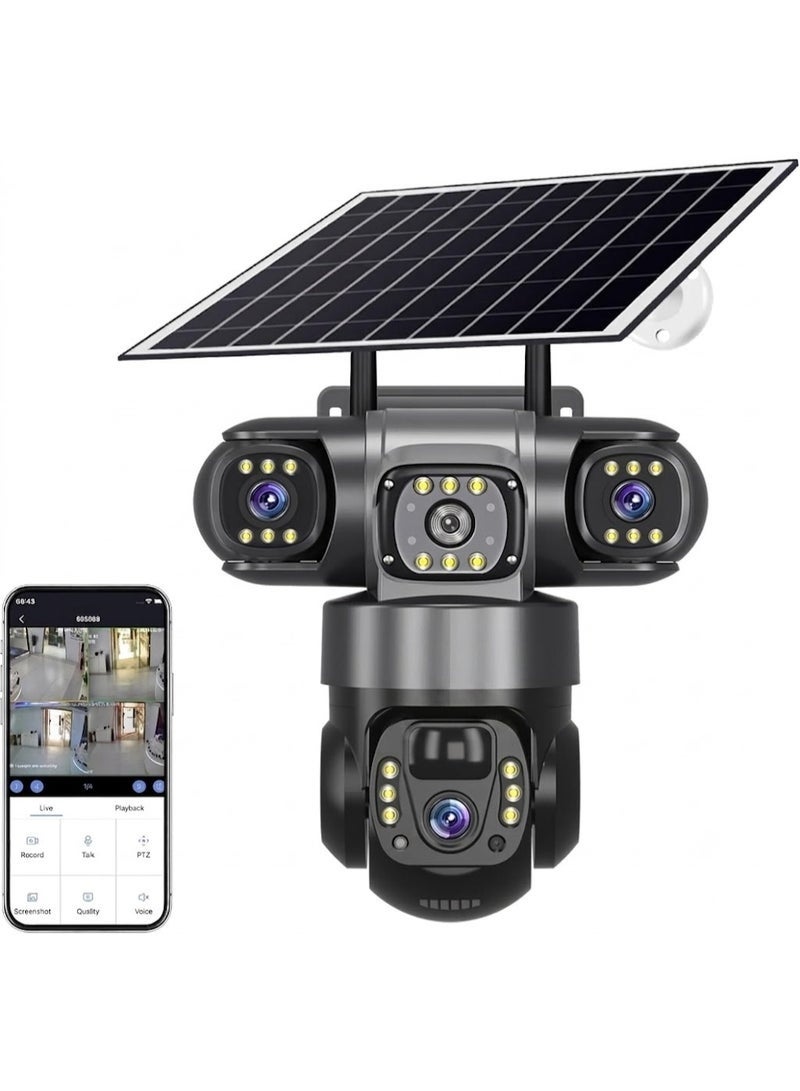Lynacz Original Lynacz Original Wireless Solar Security Camera 3-lens 2