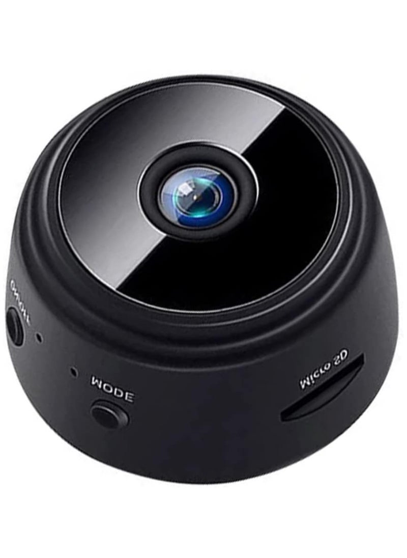 Festive Gallery - A9 Mini Camera Wireless WiFi Network Monitor Security Camera HD 1080P Night Vision for Car Home Office Black, one size - Image 1