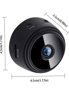 Festive Gallery A9 Mini Camera Wireless WiFi Network Monitor Security Camera HD 1080P Night Vision for Car Home Office Black, one size  - Image 2