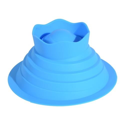JYNHOOR Giant Cupcake Molds,Dishwasher Safe Big Top Silicone Cupcake Molds,Non-Stick Jumbo Caupcake Bake sets for Easy Cake Decorating and DIY Bake tools(3 pack) (Blue) - Image 4