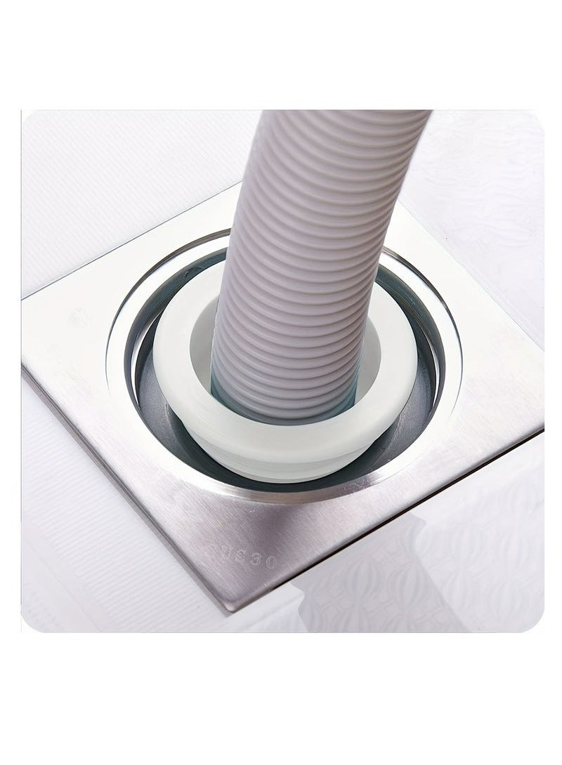 4Pcs Universal Silicone Drain Plug - Odor-Free, Durable, Easy Install for Kitchen, Bathroom & Laundry,Sewer Anti-odor Sealing Plug,Silicone Pipe Seal Plug Washing Machine Drain Pipe  - Image 4