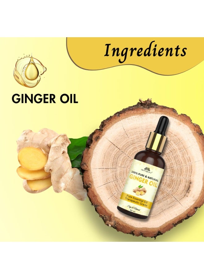 INTIMIFY زيت الزنجبيل العطري من إنتيميفاي للتدليك والعناية بالشعر (3 × 30 مل) - Image 2