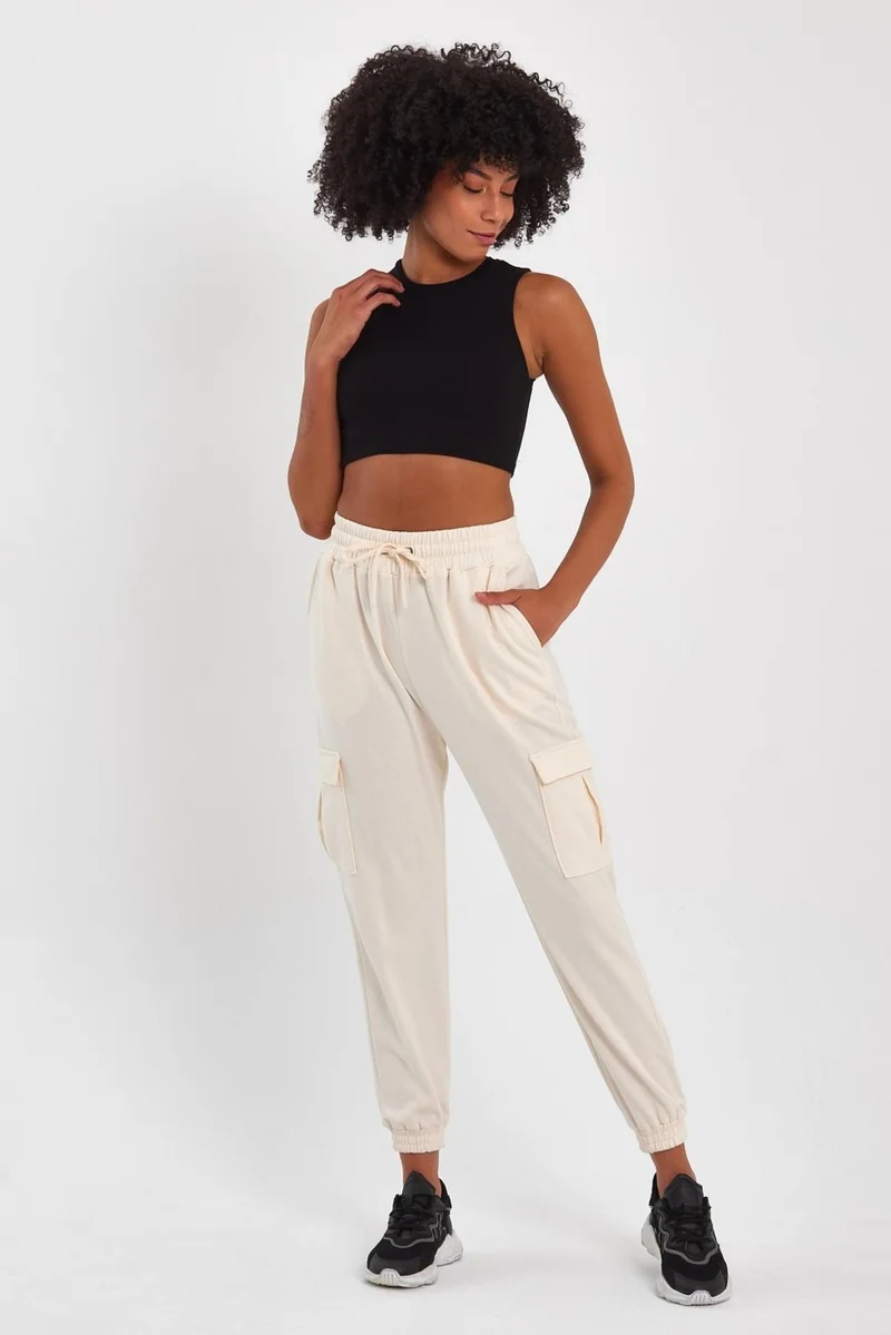 Alexander Gardi Cargo Pocket Jogger Sweatpants (B23-0032)