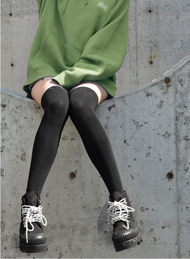 Women Knee Socks High Socks High Thigh Stockings for Cosplay Halloween Party Daily Wear - Image 5
