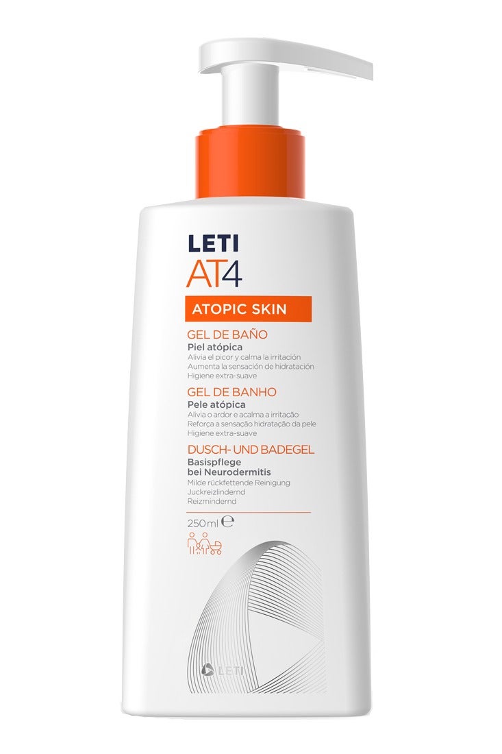 Leti Letiat4 Atopic Skin Shower Gel 250ml - Image 1