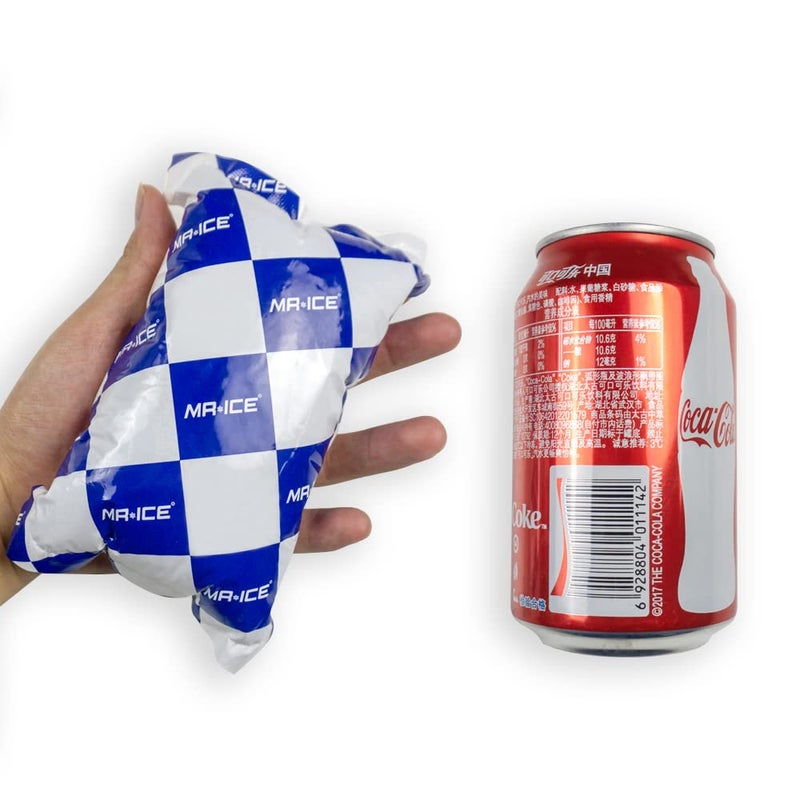 Mrice Shipping Cold Packs Ice Pack Sheets for Coolers Reusable, Ice Packs for Shipping Frozen Food, Shipping Dry Ice Pack Freezer Pack for Lunch Bag Long Lasting Cool Packs for shipping, 6.9"x4.7" 15 Sheets - Image 3