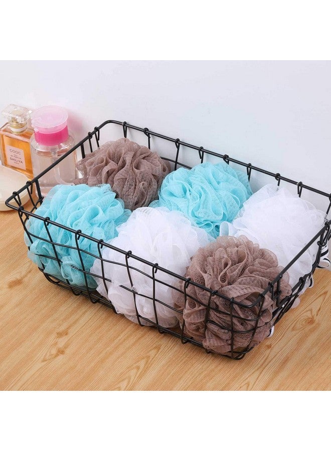 Foreign Holics Bath Loofah Shower Sponge Pouf Body Scrubber Exfoliator Scrubber ball (Set of 6) - Image 4