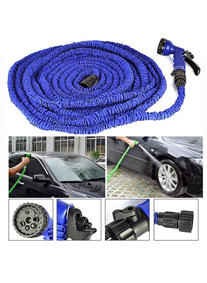 KN ENTERPRISE KN Mall 2 in 1 Combo Car Washer with 50 FT Hose Pipe Gun Microfiber Car Washing Sponge Multi Color  - Image 4