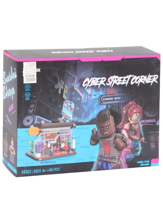 Decool DECOOL Cyber Street Corner Modular Building 