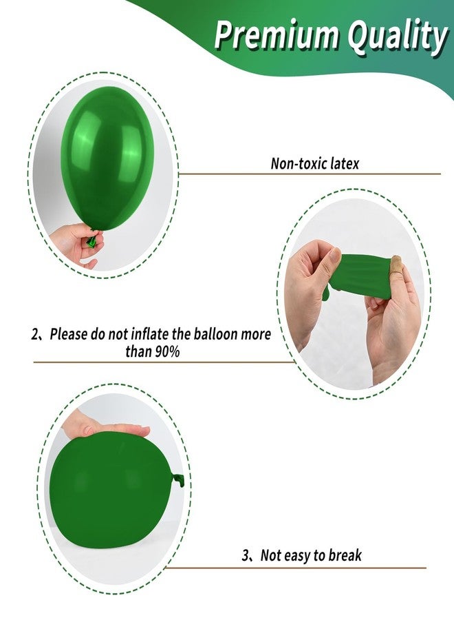 بيابيان بالونات حفلات مطبوعة عليها صورة كرة قدم مقاس 12 بوصة - أخضر داكن، أسود، بيج - ديكورات حفلات أعياد ميلاد رياضية للأولاد - Image 3