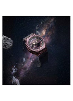 G-SHOCK Casio G-shock Limited Milky Way Edition Men's Watch GM-2100MWG-1A octagonal bezel in purple ion-plated metal with a laser-printed galaxy motif  - Image 2