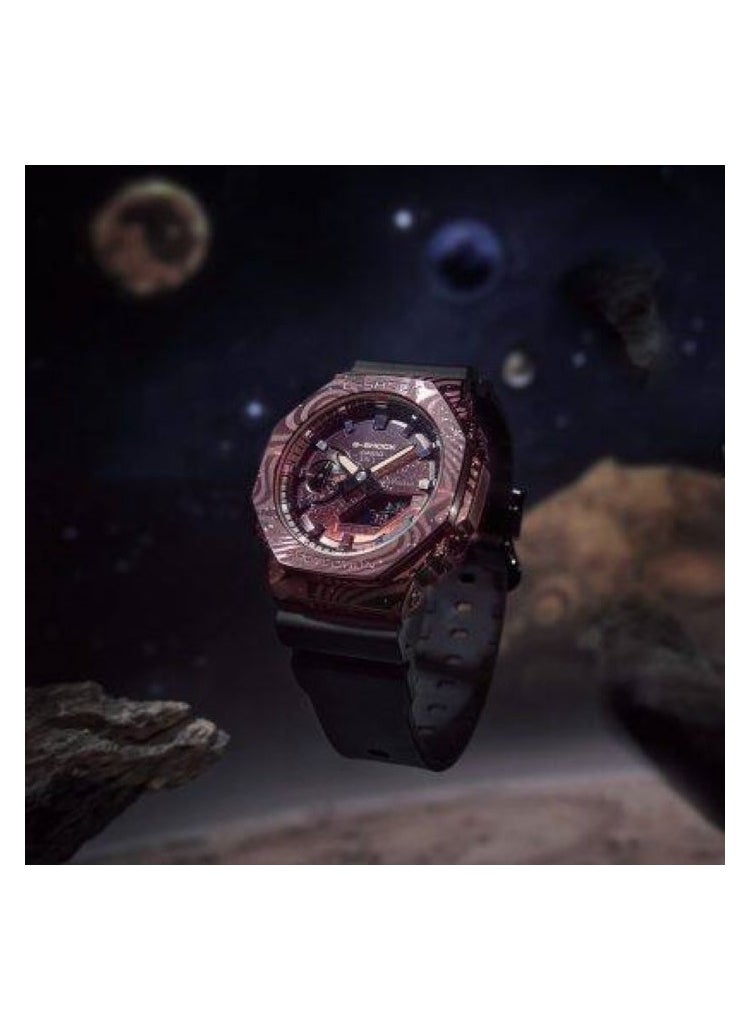 G-SHOCK - Casio G-shock Limited Milky Way Edition Men's Watch GM-2100MWG-1A octagonal bezel in purple ion-plated metal with a laser-printed galaxy motif - Image 1