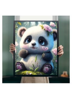 Excefore DIY 5D Diamond Painting Kits for Adults Beginners, Panda Diamond Painting Kits Round Drill Diamond Art Kits Picture Arts Craft for Home Decor 12x16 inch  - Image 2