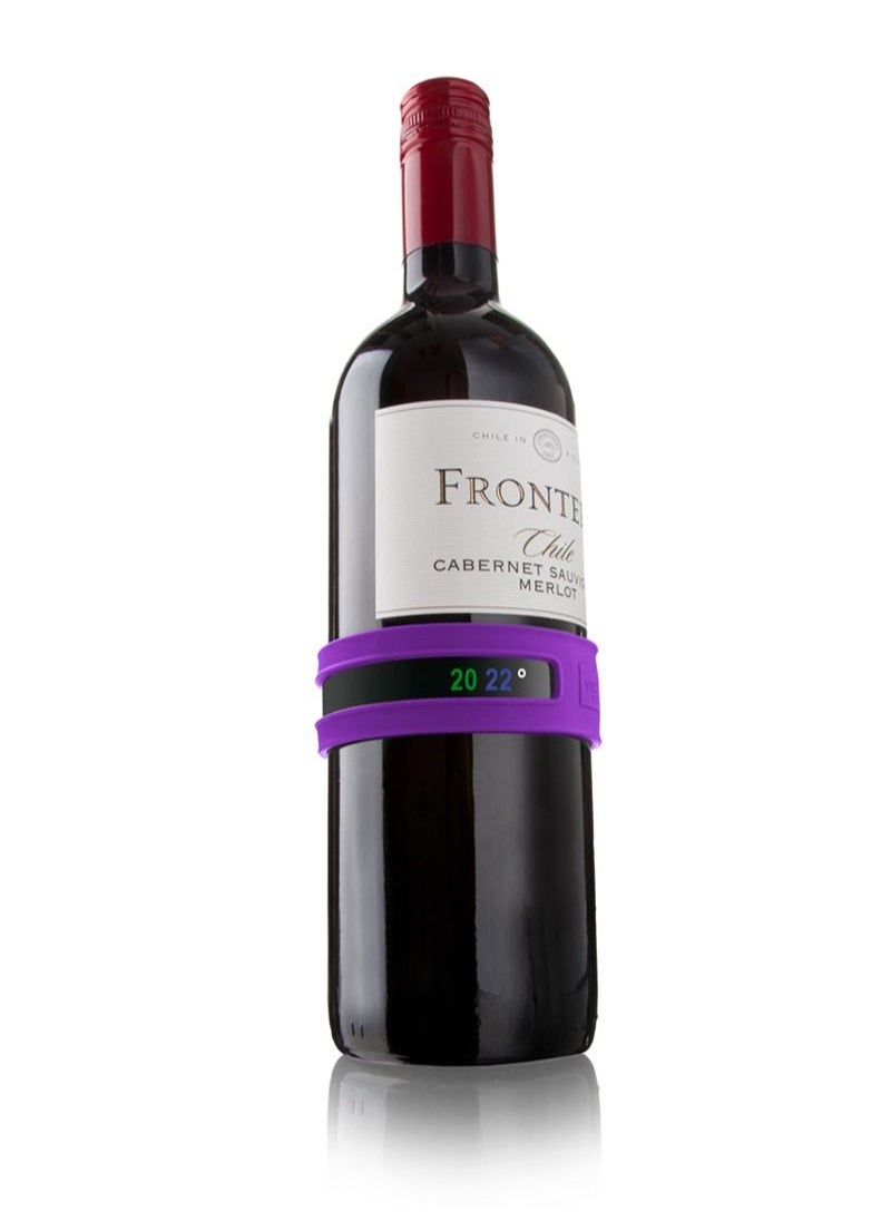 Vacu Vin Vacu Vin Snap Thermometer Purple Cel  - Image 3