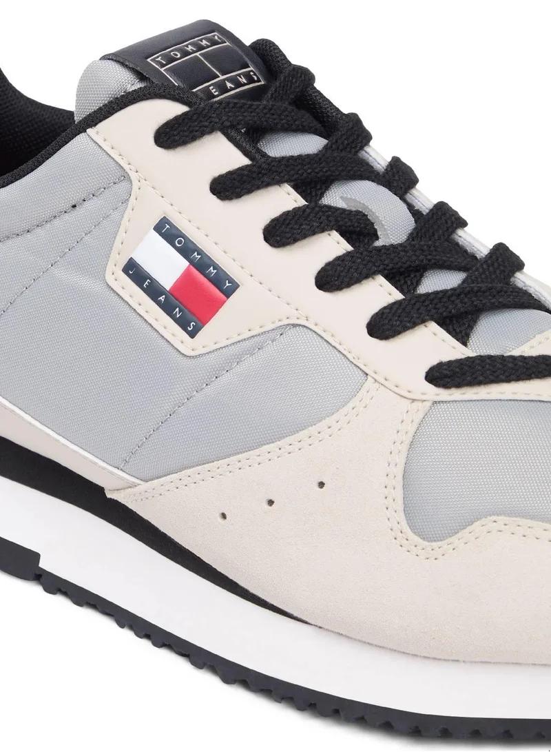 Tommy Jeans Gulf Sand Mixed Texture Fine Cleat Trainers for Men | Best Price UAE