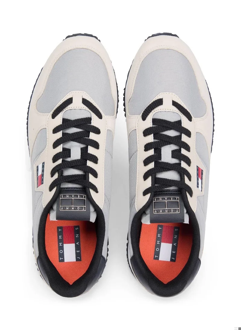 Tommy Jeans Gulf Sand Mixed Texture Fine Cleat Trainers for Men | Best Price UAE
