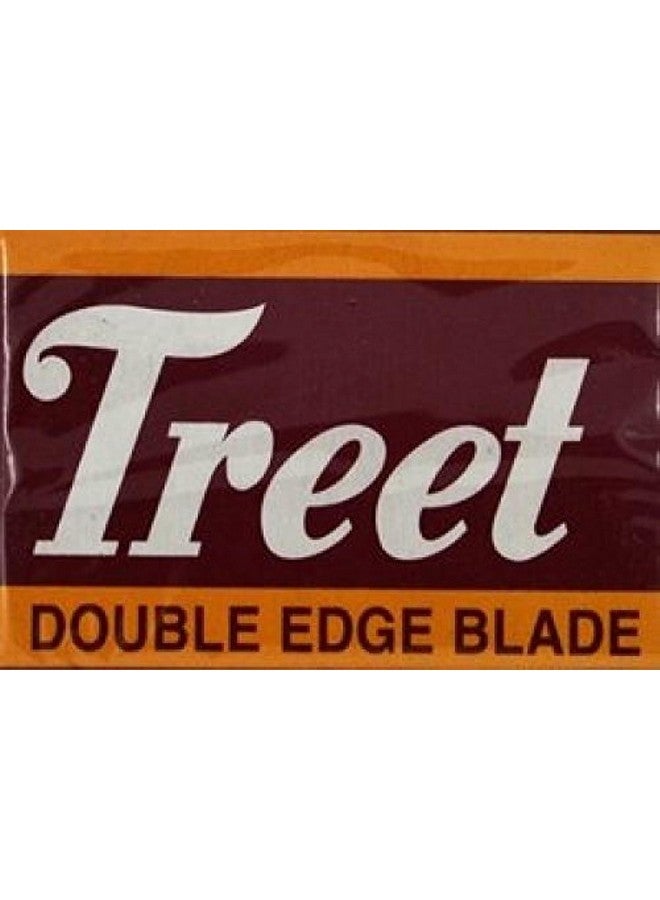TREET 100 Treet Carbon Steel"The Black Beauty" Double Edge Safety Razor Blades - Image 1