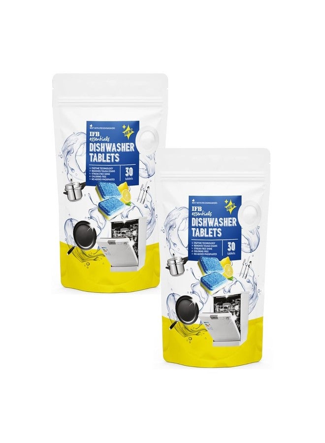 IFB Essentials Dishwasher Tablets - Combo of 2, Yellow - Image 1