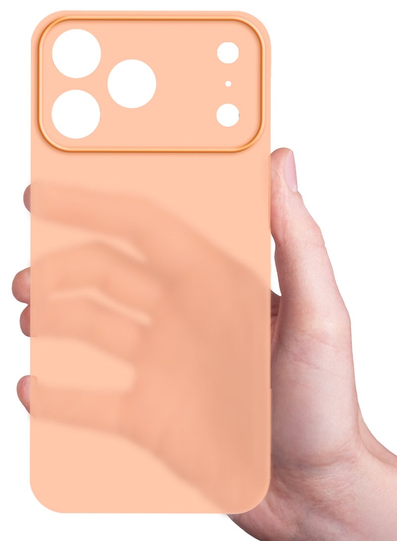 Ultra Thin Case for iPhone 17 Pro Max - 0.3mm Matte Case Cover Air Skin Series Feather-Light Frosted Protective Back Cover - Cosmic Orange - Image 3