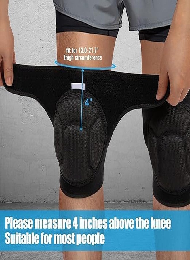Shrevi Knee Pads Comfortable Non-Slip, Thick Extra Foam Cushion for Scrubbing Floors, Gardening, Yoga & Construction, Soft Inner Liner, Strong Double Straps and Adjustable Easily - Image 4