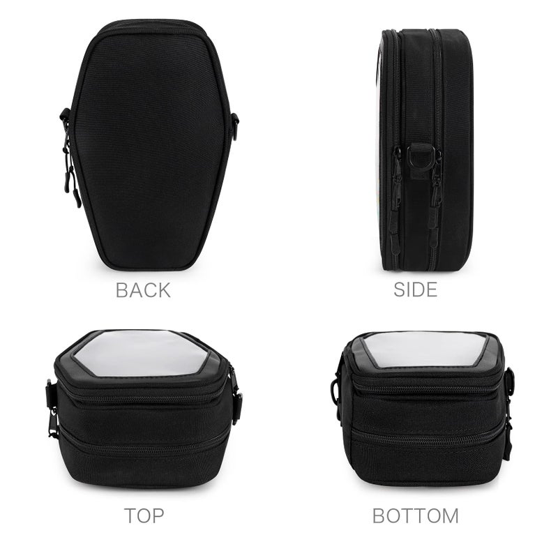 STEAMEDBUN Ita Coffin Purse with Insert Gothic Crossbody Bag for Halloween - Image 4
