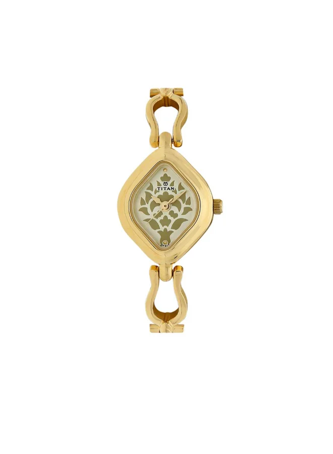 تيتان Women's Metal Analog Watch 2536YM03 - 21 mm