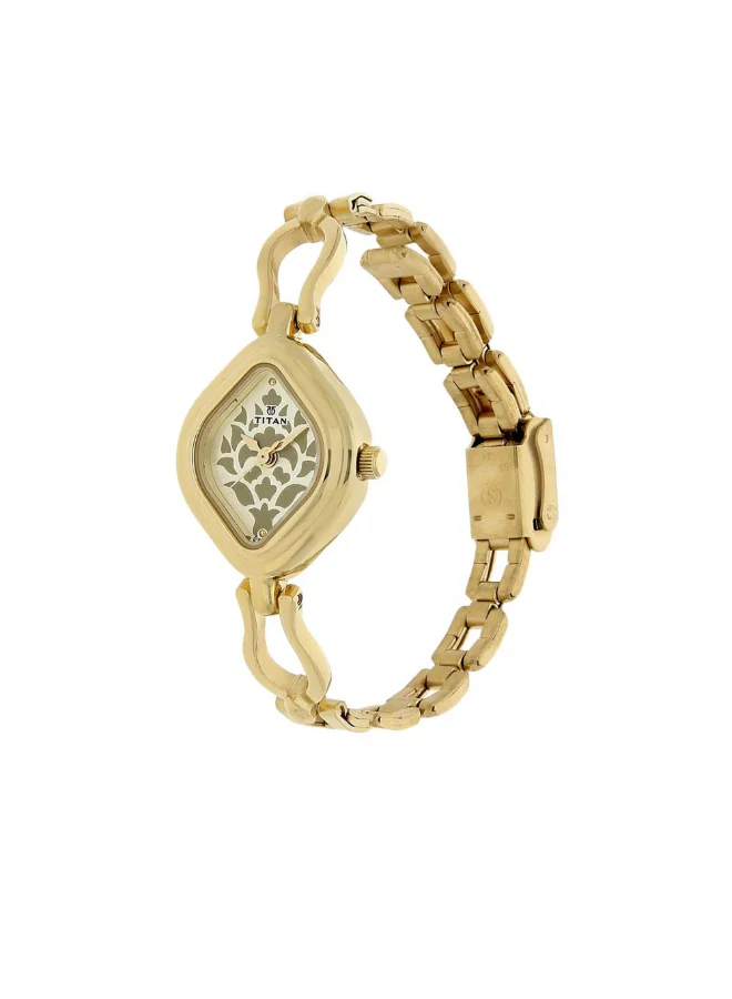 تيتان Women's Metal Analog Watch 2536YM03 - 21 mm