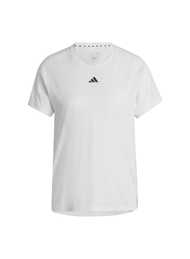 Adidas Adidas We Crew T White T-Shirt (Short Sleeve) T-Shirts For Women - Image 2