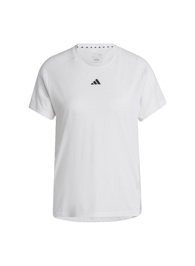 Adidas Adidas We Crew T White T-Shirt (Short Sleeve) T-Shirts For Women - Image 1