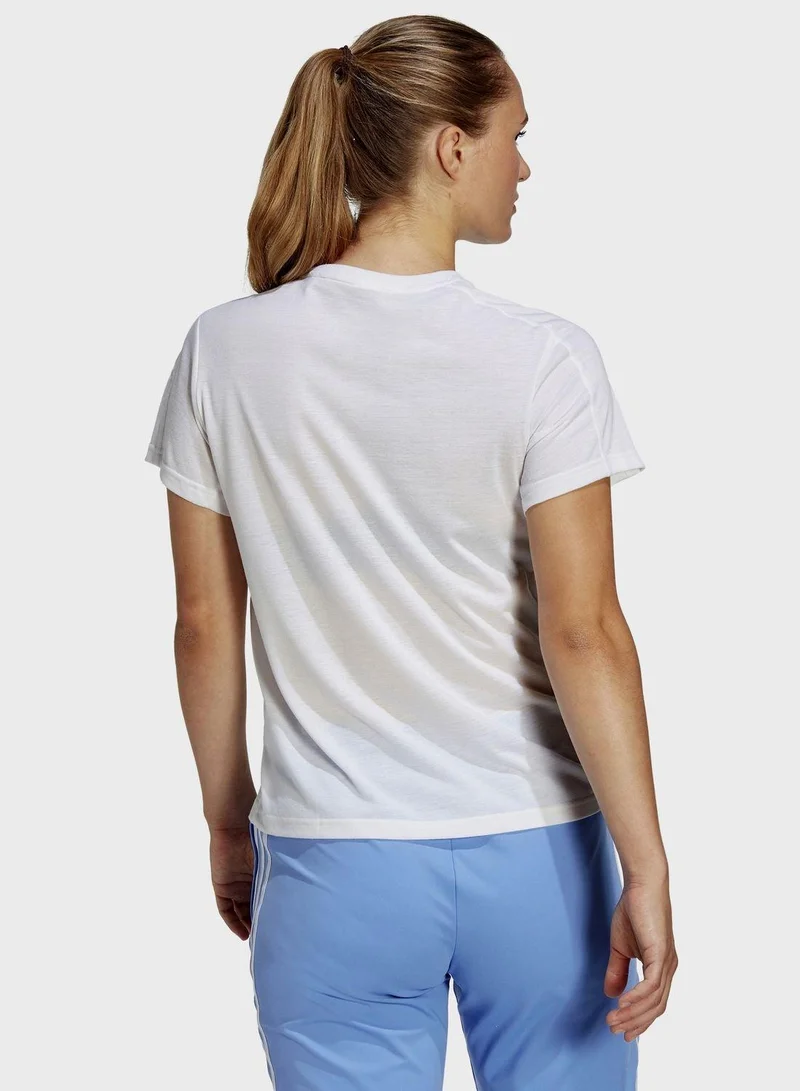 Adidas Aeroready Workout Essentials Crew Neck T-Shirt