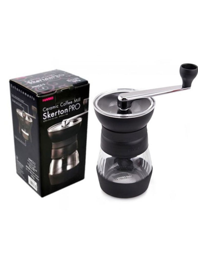 Hario Skerton Pro Ceramic Coffee Grinder, Black - Image 2