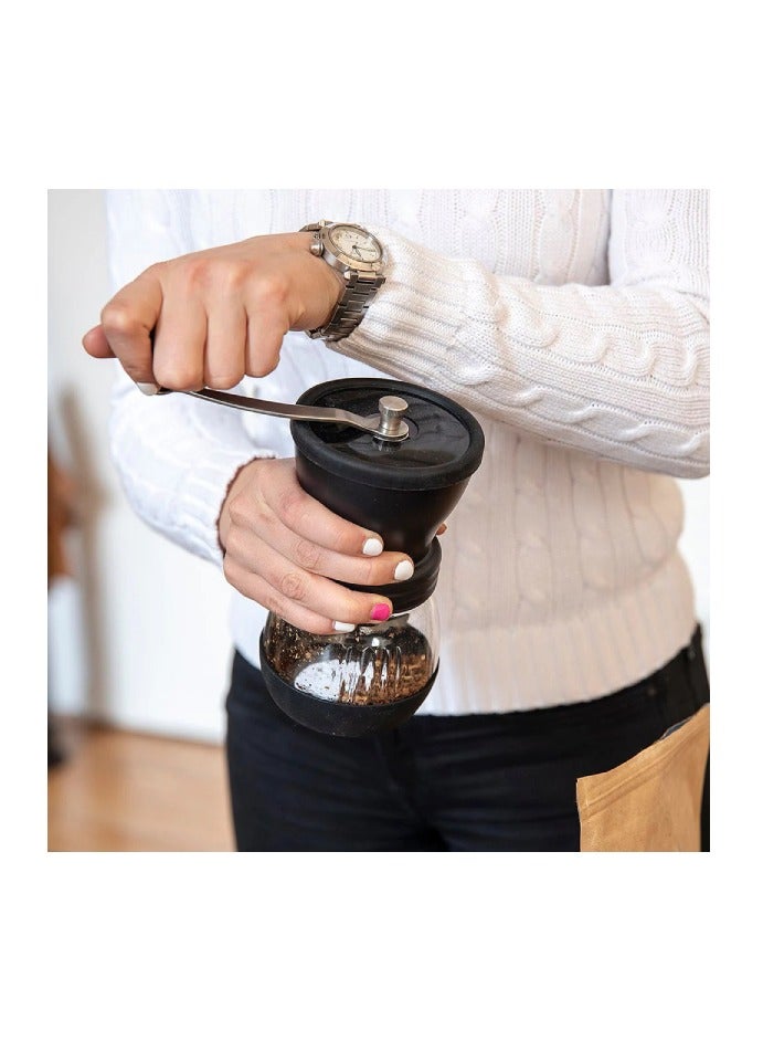 Hario Skerton Pro Ceramic Coffee Grinder, Black - Image 4