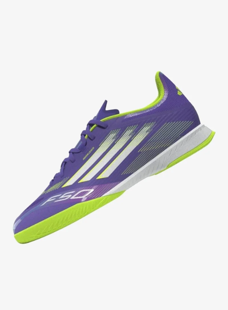 Adidas PURRUS/FTWWHT/LUCLEM F50 League Indoor Football Boots  | Best Price UAE
