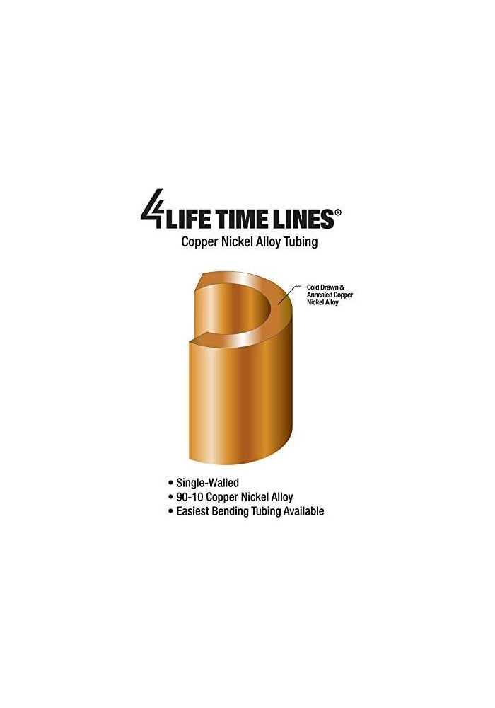 4LIFETIMELINES Copper-Nickel Brake Line Tubing Coil - Image 3