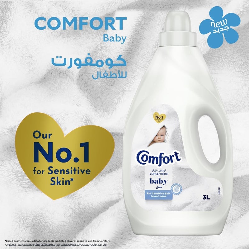 Comfort Concentrate Fabric Softener for Baby - 3L - Image 4