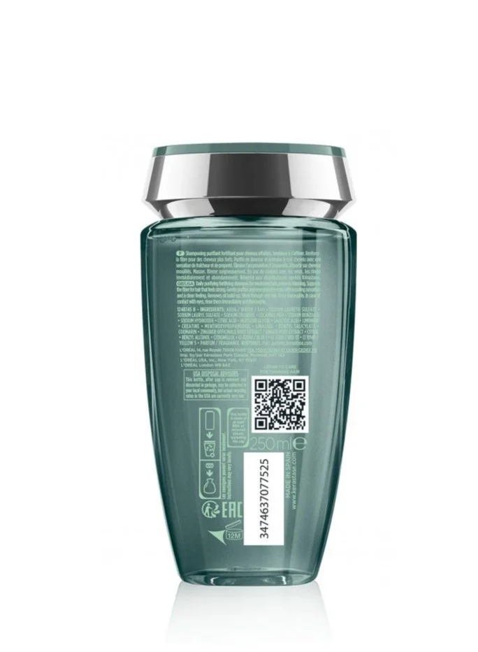 KERASTASE Genesis Homme Daily Purifying Fortifying Shampoo 8.4 oz Hair Care 250ml