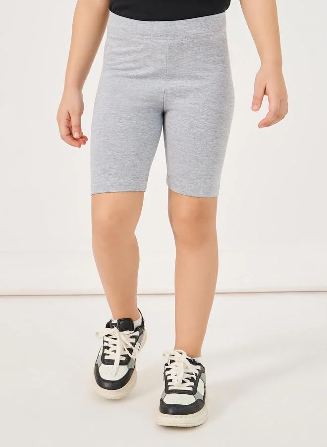 Styli Styli Solid Cycling Cotton Shorts