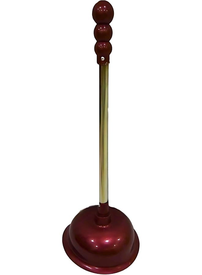 AKC 60Cm Heavy-Duty Toilet Pump - Powerful Suction Plunger For Toilets, Sinks & Drains