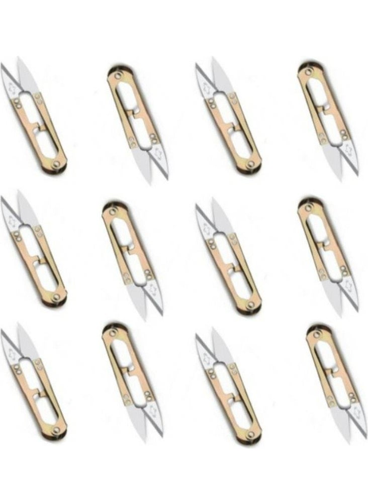Golden Eagle TC-805 Thread Cleaning Scissors Metal 12 pcs 