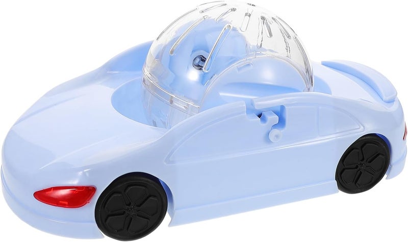 Artibetter Silent Hamster Exercise Wheel for Small Pets, Blue 29.5x16.5cm, Quiet Running for Hamsters and Gerbils, Small Animal Activity Wheel - Image 1