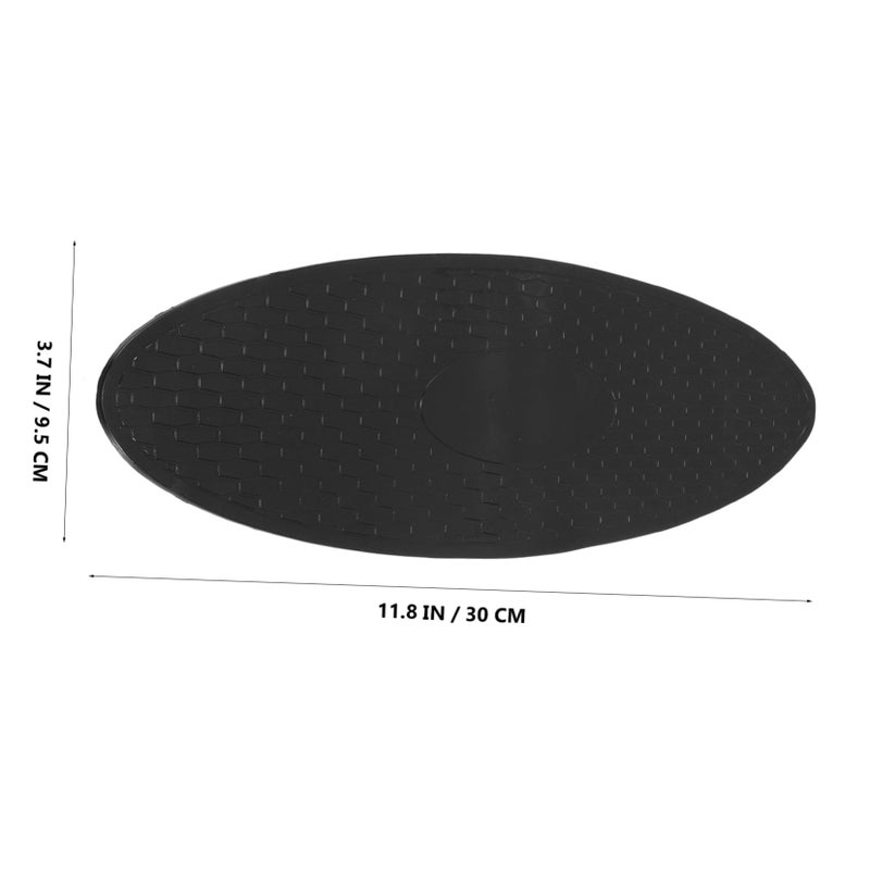 Silicone Dashboard Mat Non Slip Grip Pad for Phone Keys and Accessories Black - Image 3